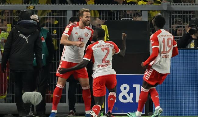  拜仁慕尼黑主场三球大胜多特蒙德